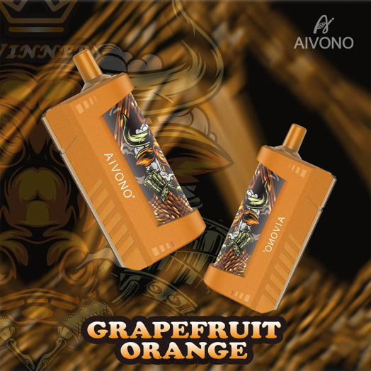 Grapefruit Orange Aivono AIM WINNER 5000 V2D4126 | Aivono Vape NZ